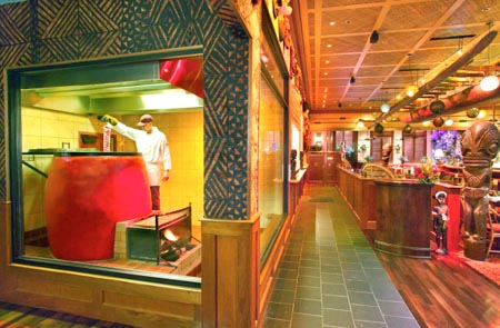 上海时髦餐厅Trader vic's国内旗舰店
