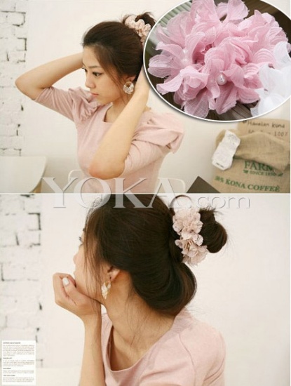 11款发饰 <wbr>让你至少嫩三岁 11款发饰 <wbr>让你至少嫩三岁