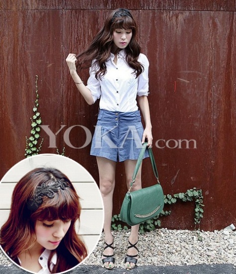 11款发饰 <wbr>让你至少嫩三岁 11款发饰 <wbr>让你至少嫩三岁