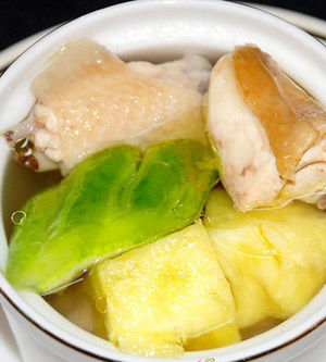 凤梨苦瓜鸡