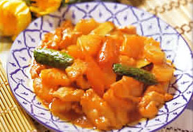 菠萝鸡片