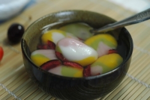 雨花石甜汤的制作方法