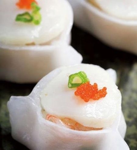 翡翠鲜带子饺