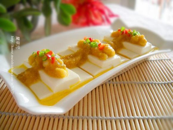 金沙豆腐