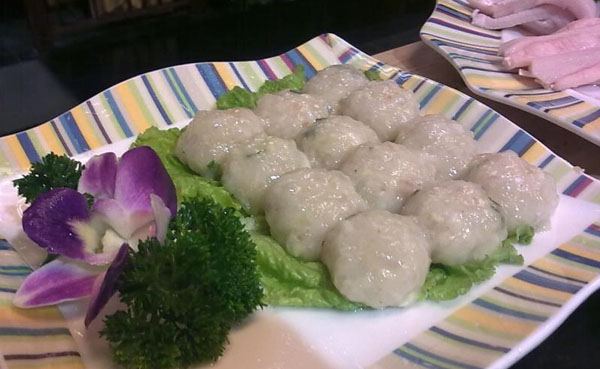 鱼丸子的制作