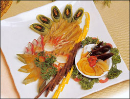 上海特色菜—花园春色