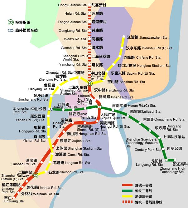 上海地铁图