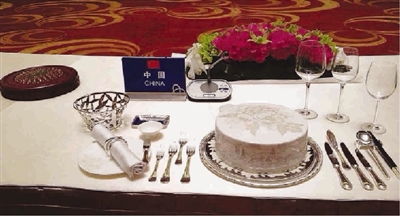我国国宴上曾经出现过的一些餐具