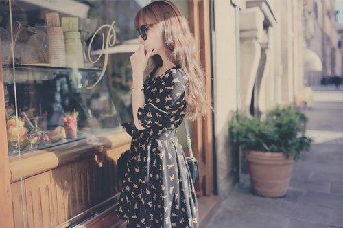 让人温暖的美丽女生