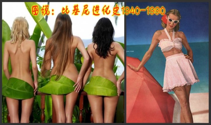 比基尼进化史（1940-1990）