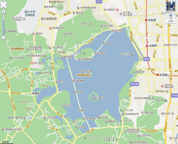 杭州西湖、湖滨区度假酒店