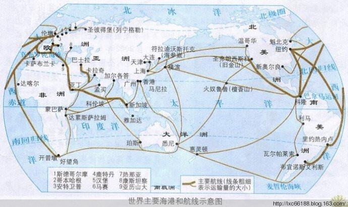 全球16处海上咽喉通道