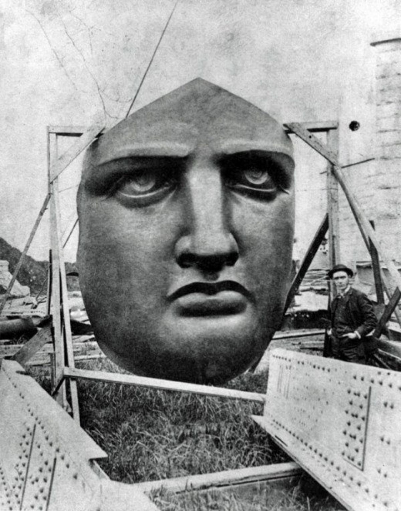 自由女神像（Statue of Liberty ）建筑完成的全过程