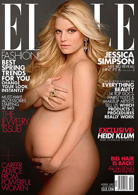 全世界最自信的孕妇Jessica Simpson