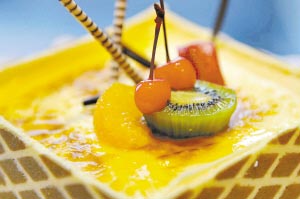 夏日香色味的西点诱惑