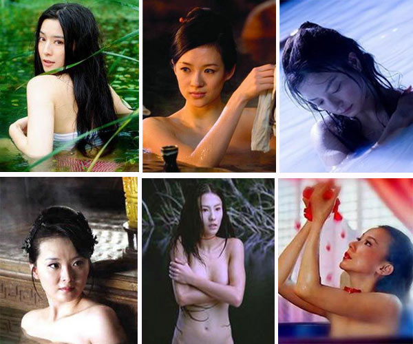 女星沐浴戏大PK