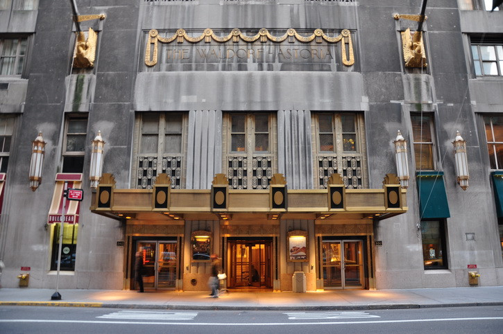 纽约华尔道夫-阿斯托里亚酒店Waldorf-Astoria Hotel