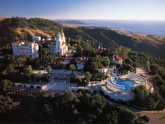 美国唯一的古堡--赫氏古堡Hearst Castle
