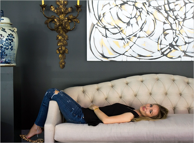 Reagan Hayes' new furniture showroom