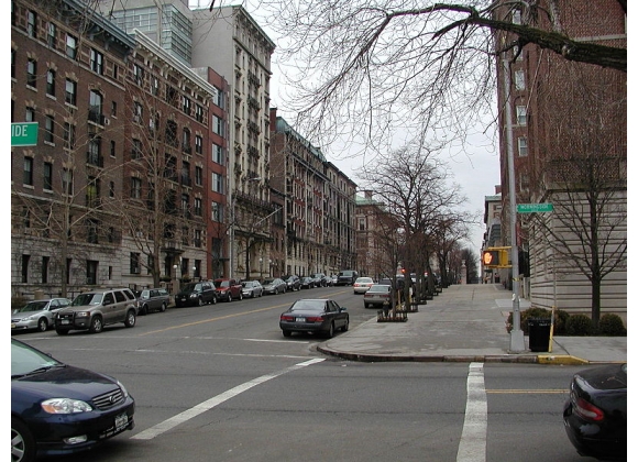 曼哈顿的晨边高地（Morningside Heights）社区
