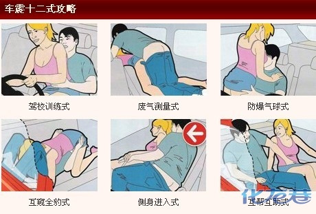 车震十二式攻略