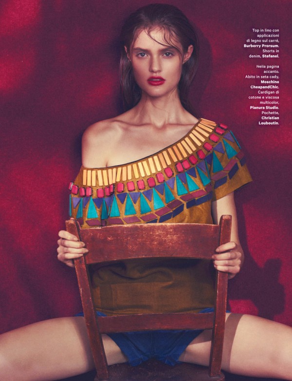 Katie Fogarty by Emma Tempest for Amica