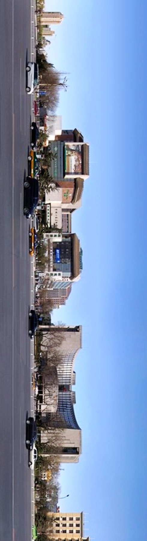 北京十里长安街全景