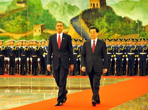 2009年奥巴马访华的国宴菜单