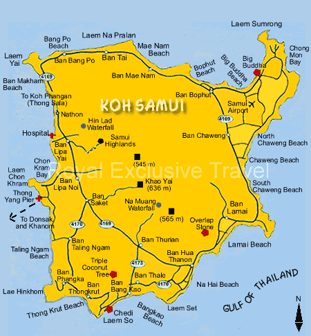 Koh Samui 苏梅岛各海滩攻略
