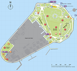 纽约市加弗纳岛地图