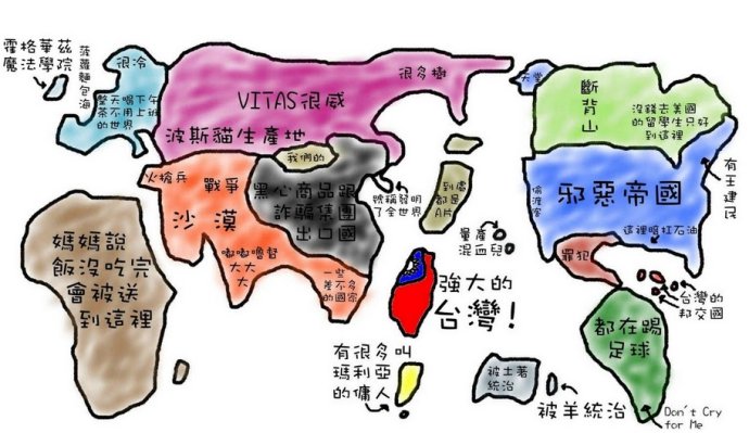 台湾人眼中的世界