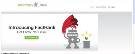 FacteryLabs.com：获取结果而非链接的搜索引擎