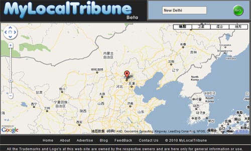 MyLocalTribune.net：基于地理位置的信息服务