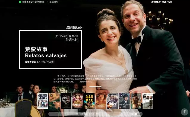 豆瓣电影2015年度榜单