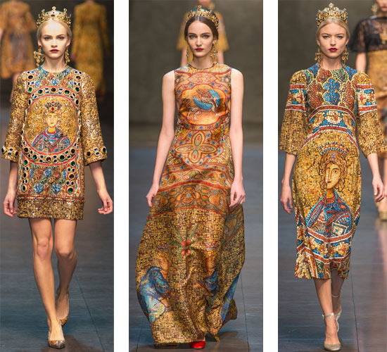 Dolce&Gabbana宫廷风 将巴洛克风格延续到底