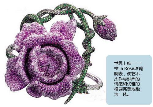 奢华珠宝腕表 名媛必备单品