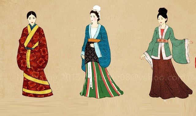 从古至今中国女人服装变迁