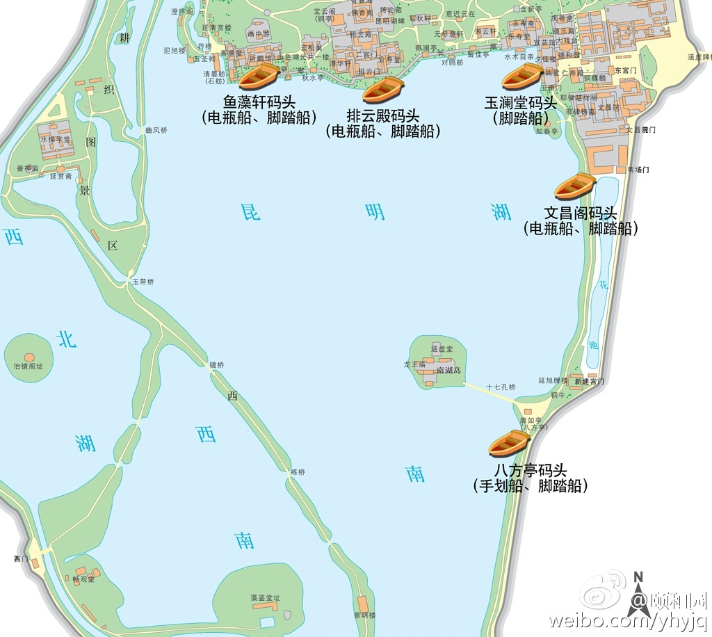 颐和园游船:
