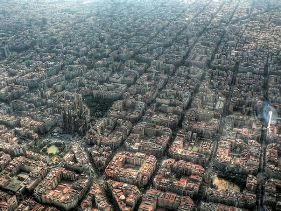 世界27个城市鸟瞰图