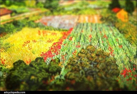 当梵高Van Gogh遇上移轴摄影