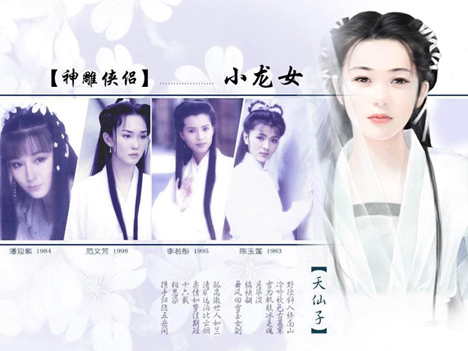 金庸笔下十大美女