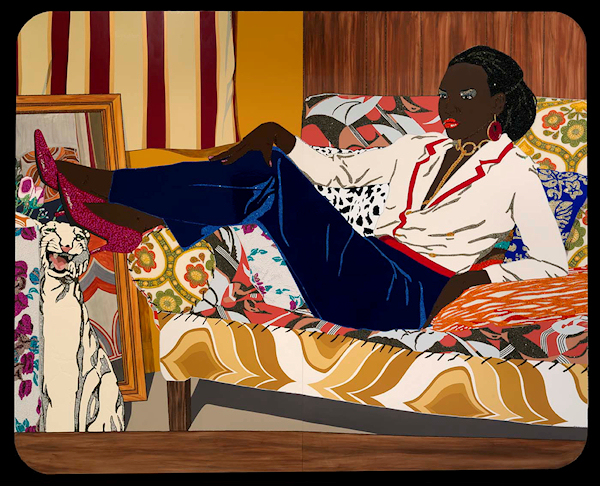 Mickalene Thomas，美国纽约艺术家