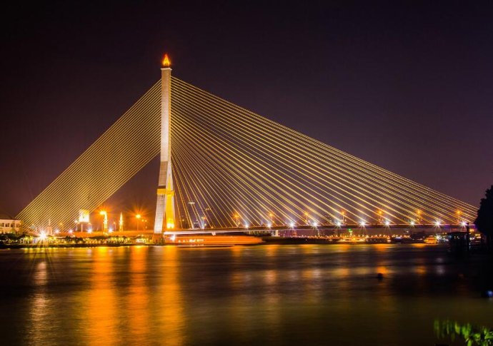 曼谷不同的泰式风情夜景地