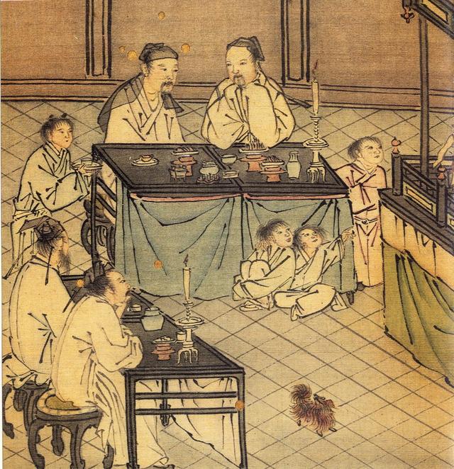 古代名画中的明代家具