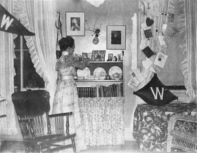 1898年美国威斯康星大学学生宿舍