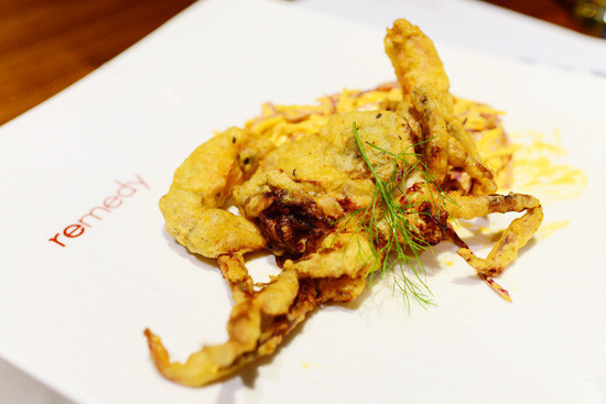 香港的米其林餐厅--Bo Innovation的招牌菜