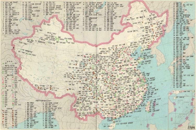 全国各地特产名录表