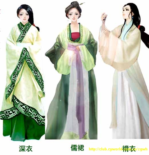 汉服裁剪制作图