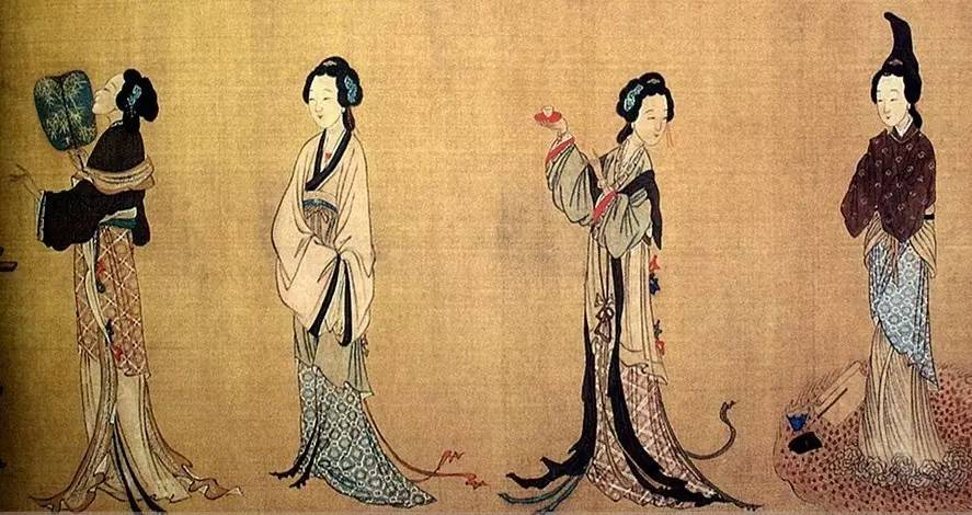 古代美人百态画谱