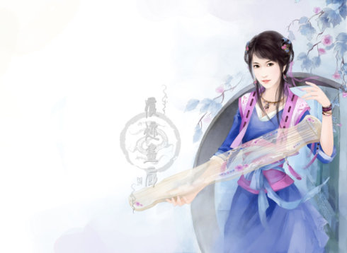 青山不墨千秋画 绿水无弦万古琴——痕迹插画欣赏
